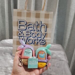 Bath & Body Works Purple and Orange Hand Soap